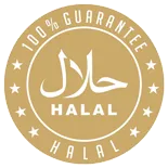 gold halal logo