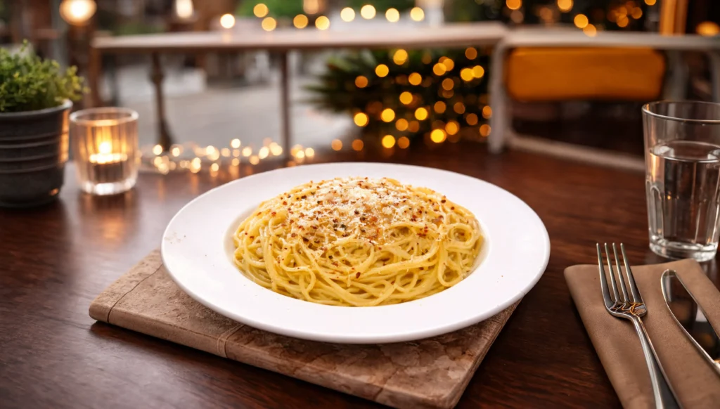 Fresh spaghetti pasta - Best Italian food near me Vancouver